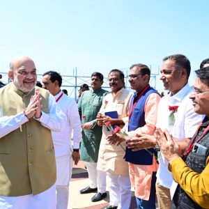 गृहमंत्श्रीरी श्री अमित भाई शाह जी का अभिवादन